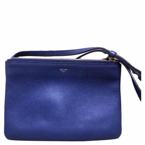 Celine trio blue hot sale